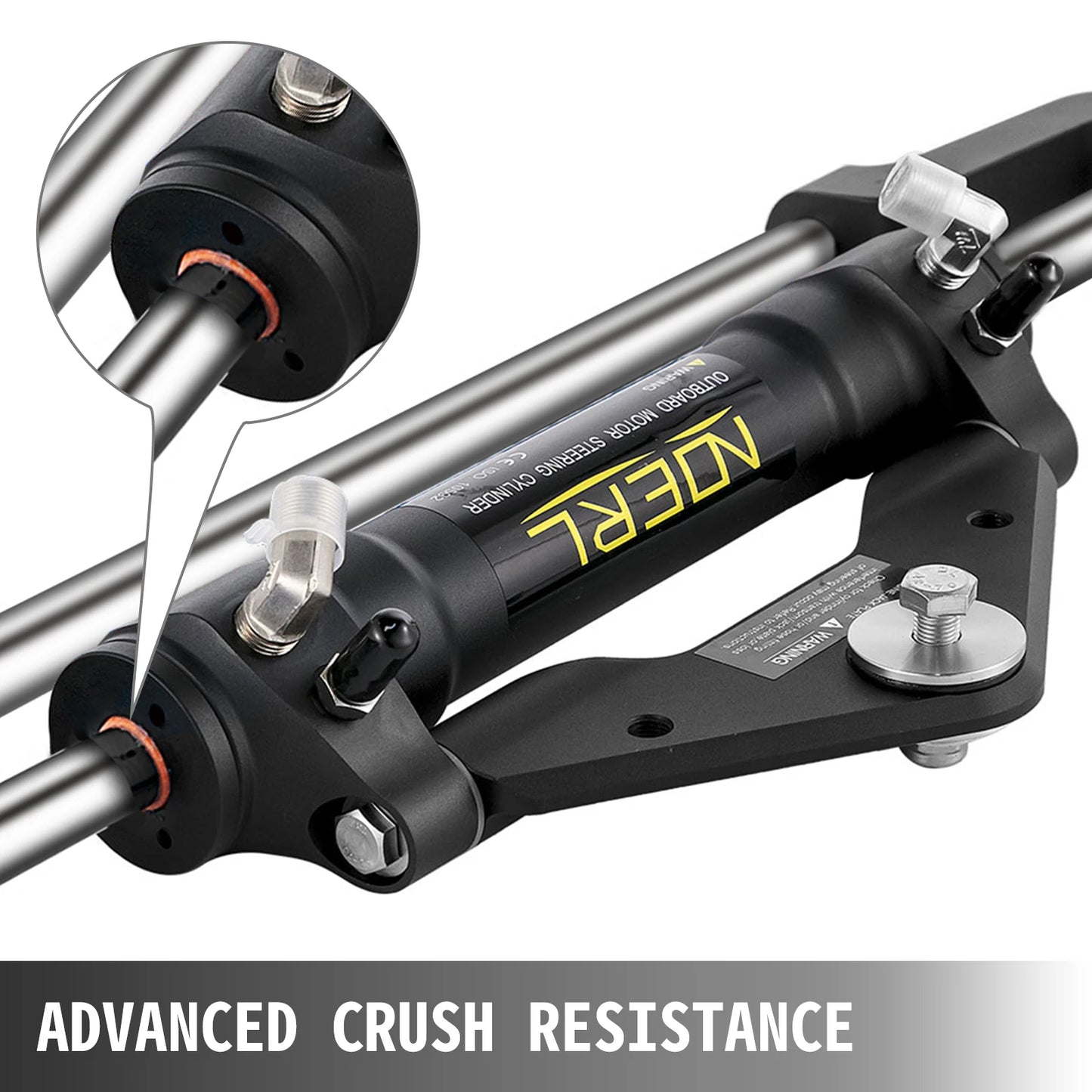 SucceBuy 300HP Boat Hydraulic Steering Cylinder