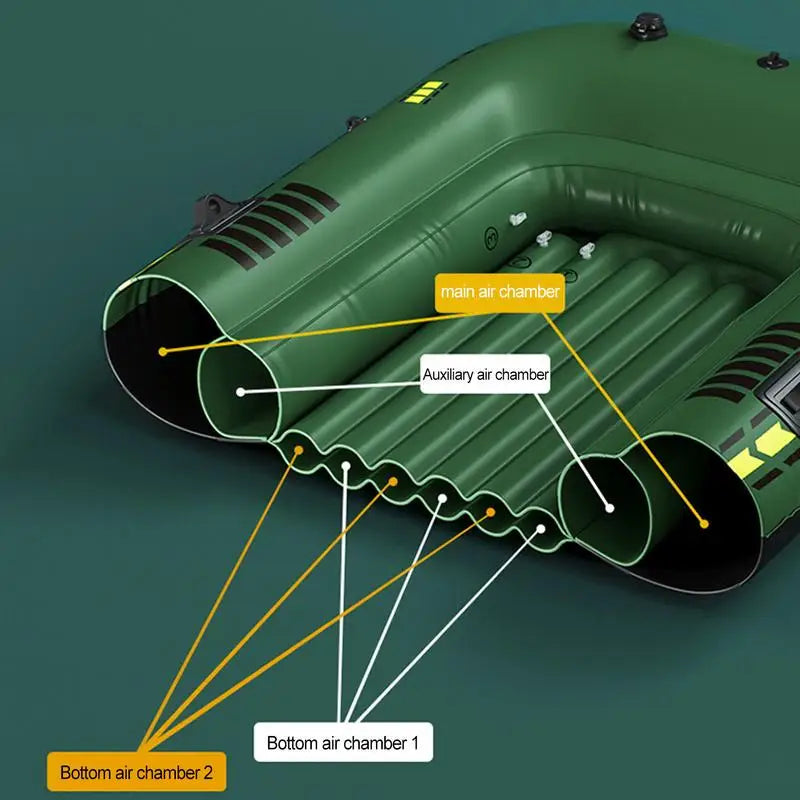 Portable Inflatable Boat Canoe