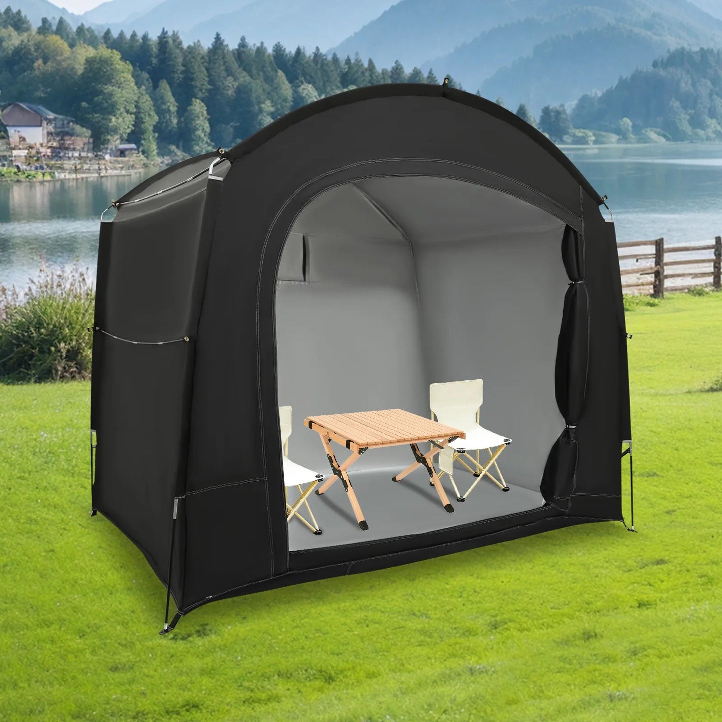 210D Oxford Cloth Bike Storage Tent