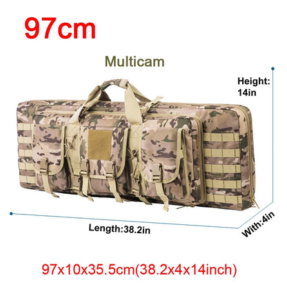 LQARMY  Tactical Double Rifle Case