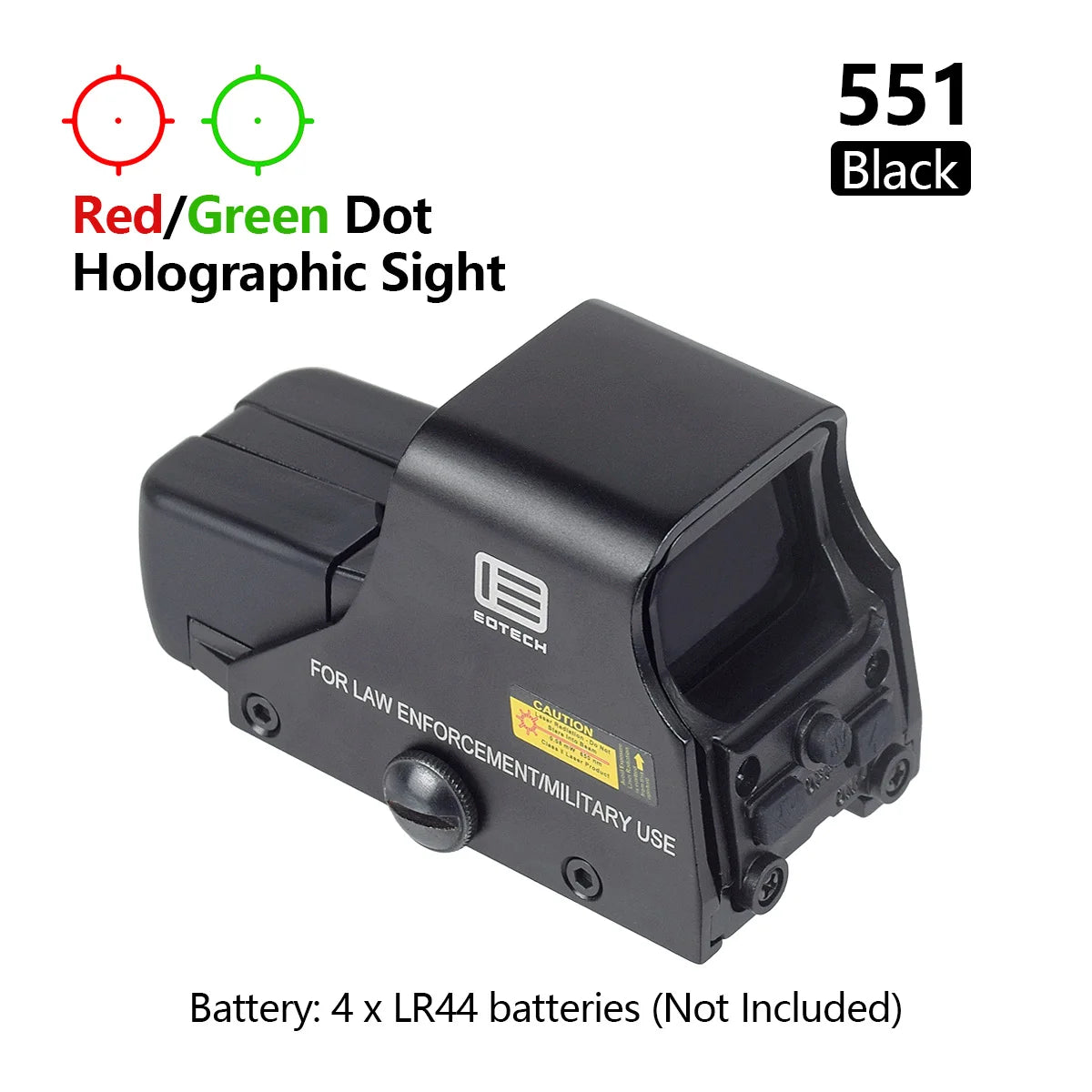 Tactical Red Dot Holographic Sight Ecotech Scope