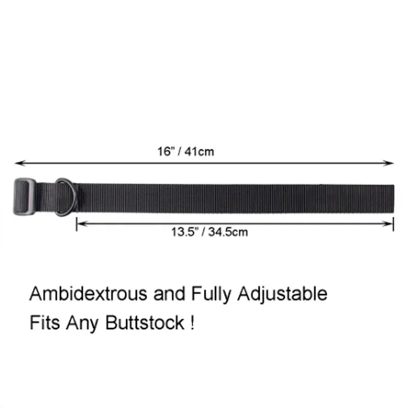 Multifunction Airsoft Tactical ButtStock Sling