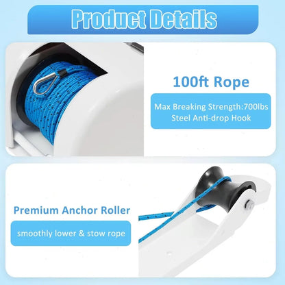 Anchor Winch Electric 25Lbs