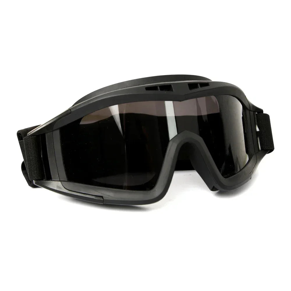 Airsoft 3 Lens Tactical Goggles