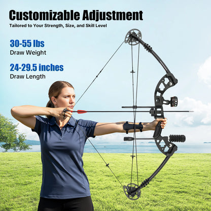 30-55 lbs Compound Bow