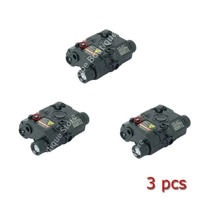 Multi-Functional Laser Box Flashlight: Fits 20mm Rail