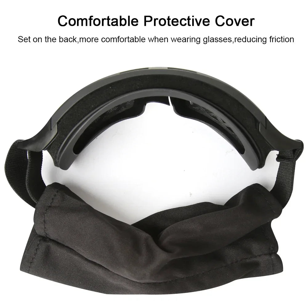 Airsoft 3 Lens Tactical Goggles