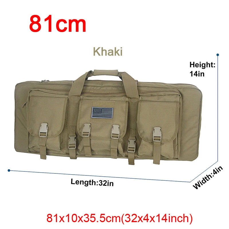 LQARMY  Tactical Double Rifle Case