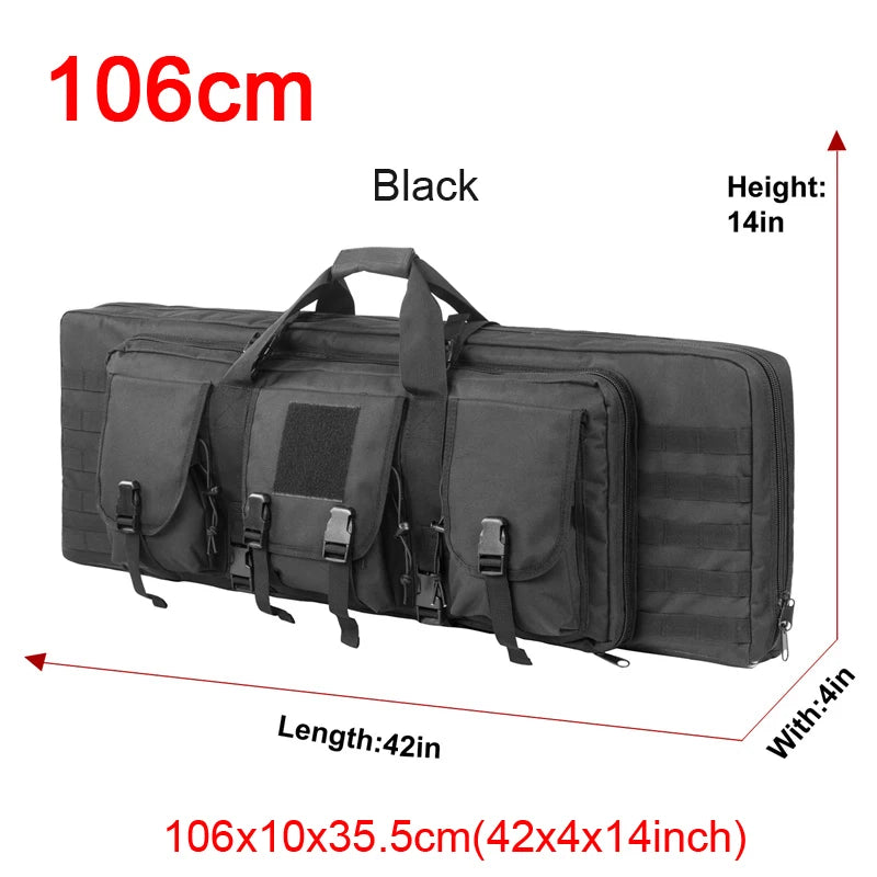 LQARMY  Tactical Double Rifle Case