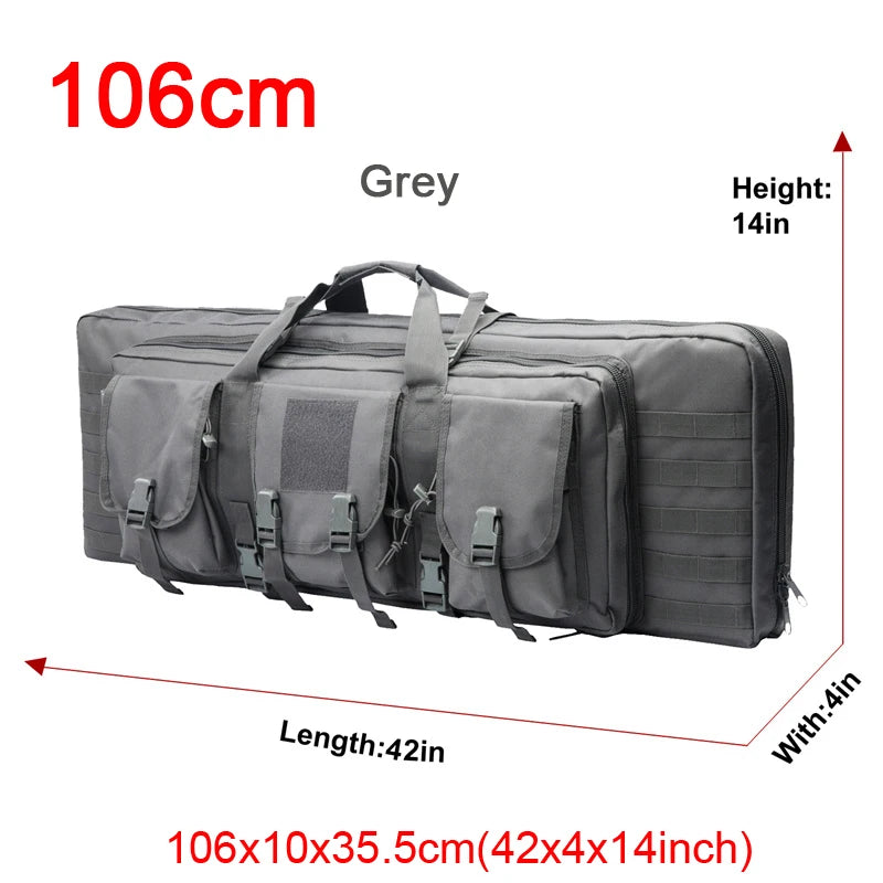 LQARMY  Tactical Double Rifle Case