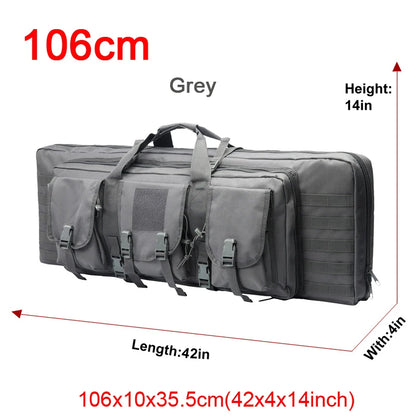 LQARMY  Tactical Double Rifle Case