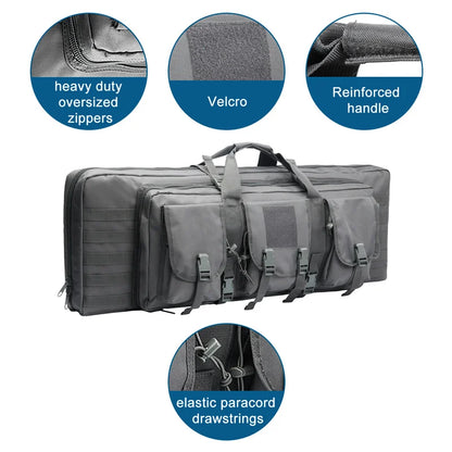 LQARMY  Tactical Double Rifle Case