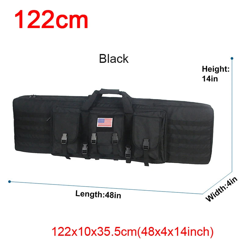 LQARMY  Tactical Double Rifle Case