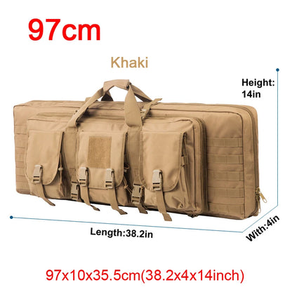 LQARMY  Tactical Double Rifle Case