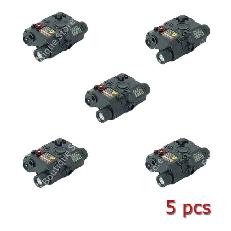 Multi-Functional Laser Box Flashlight: Fits 20mm Rail