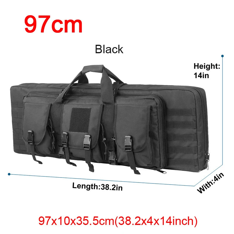 LQARMY  Tactical Double Rifle Case