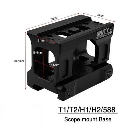 Tactical UNITY Fast Riser Mount For Aimpoint