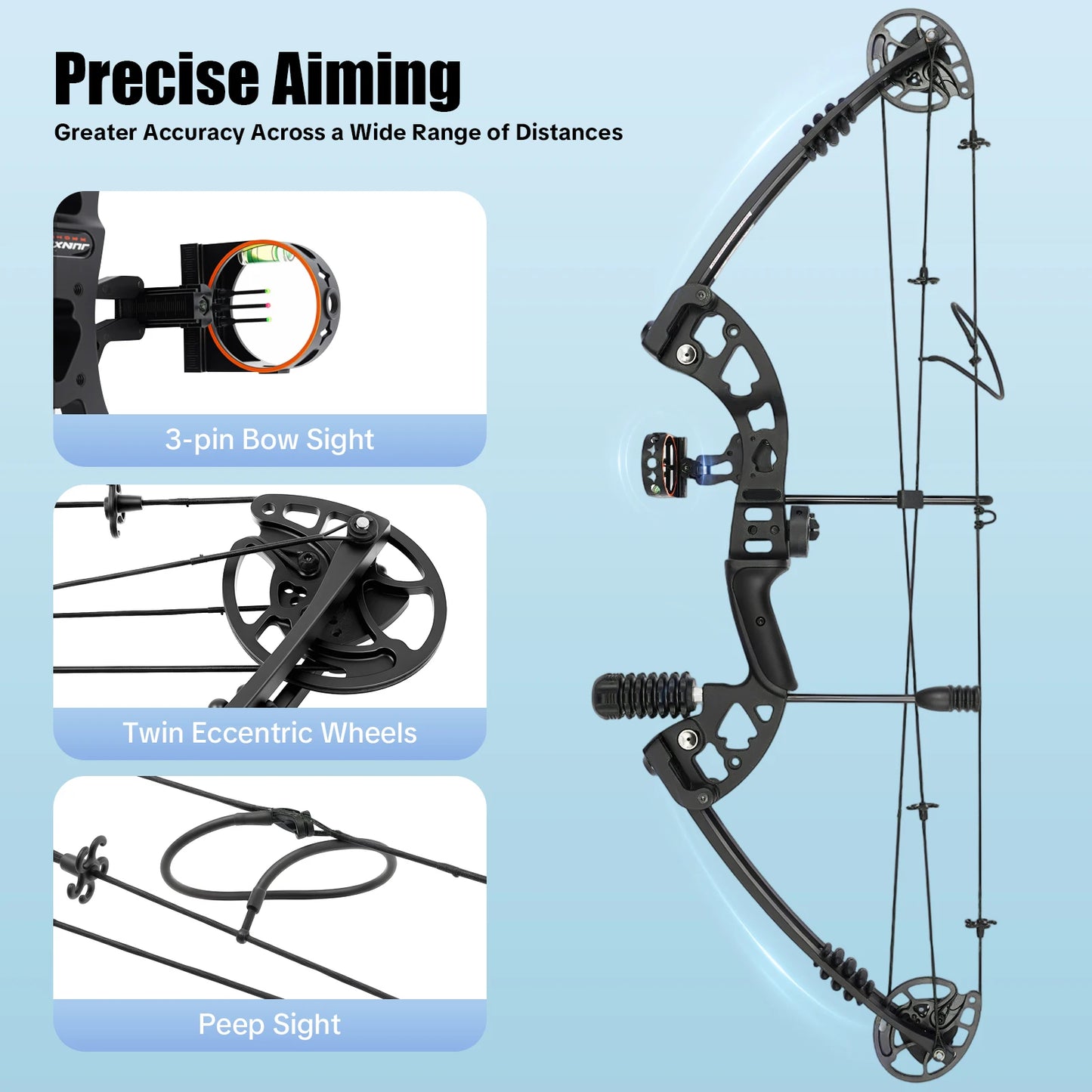30-55 lbs Compound Bow
