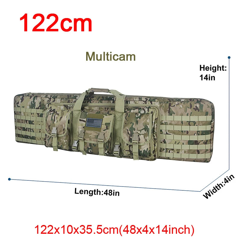 LQARMY  Tactical Double Rifle Case
