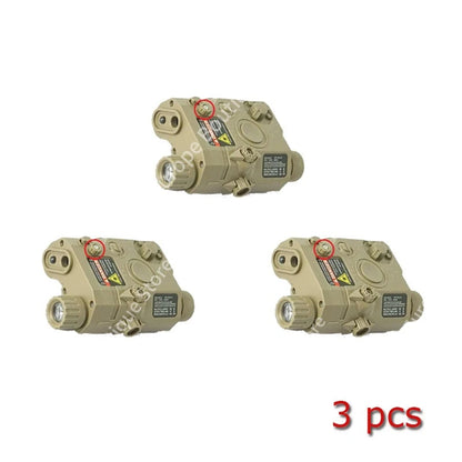 Multi-Functional Laser Box Flashlight: Fits 20mm Rail