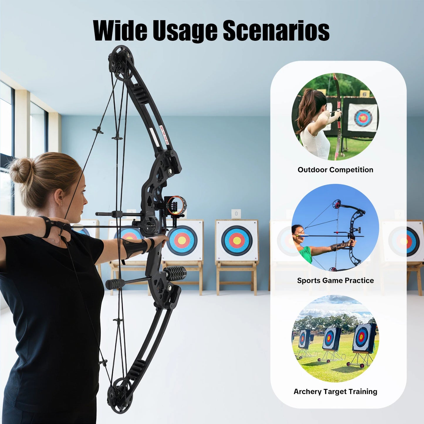 30-55 lbs Compound Bow