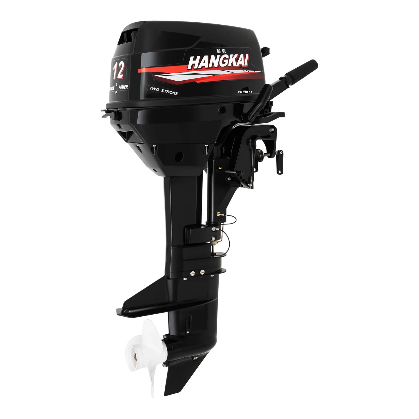 2-Stroke 12HP Multi-Gear Outboard Motor