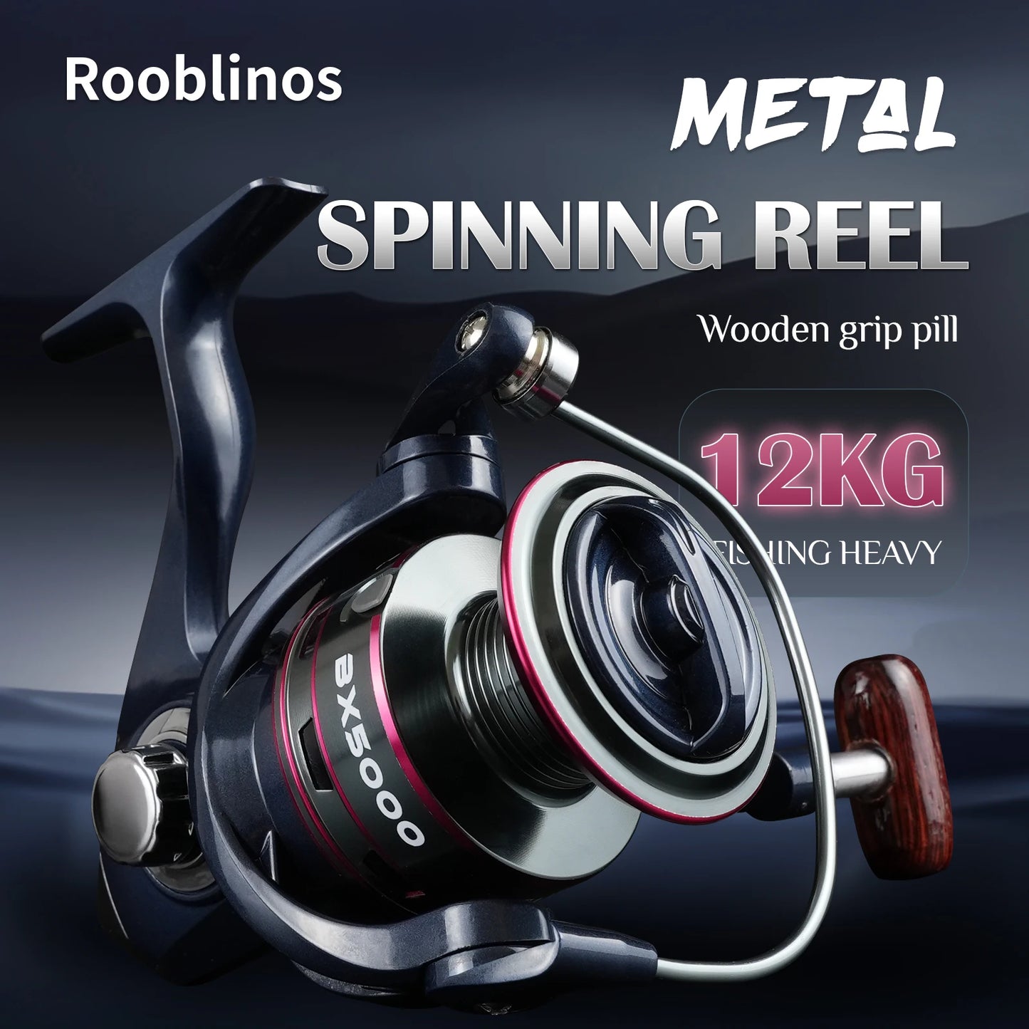 Rooblinos BX Super Light Spinning Fishing Reel