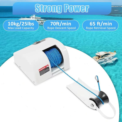 Anchor Winch Electric 25Lbs