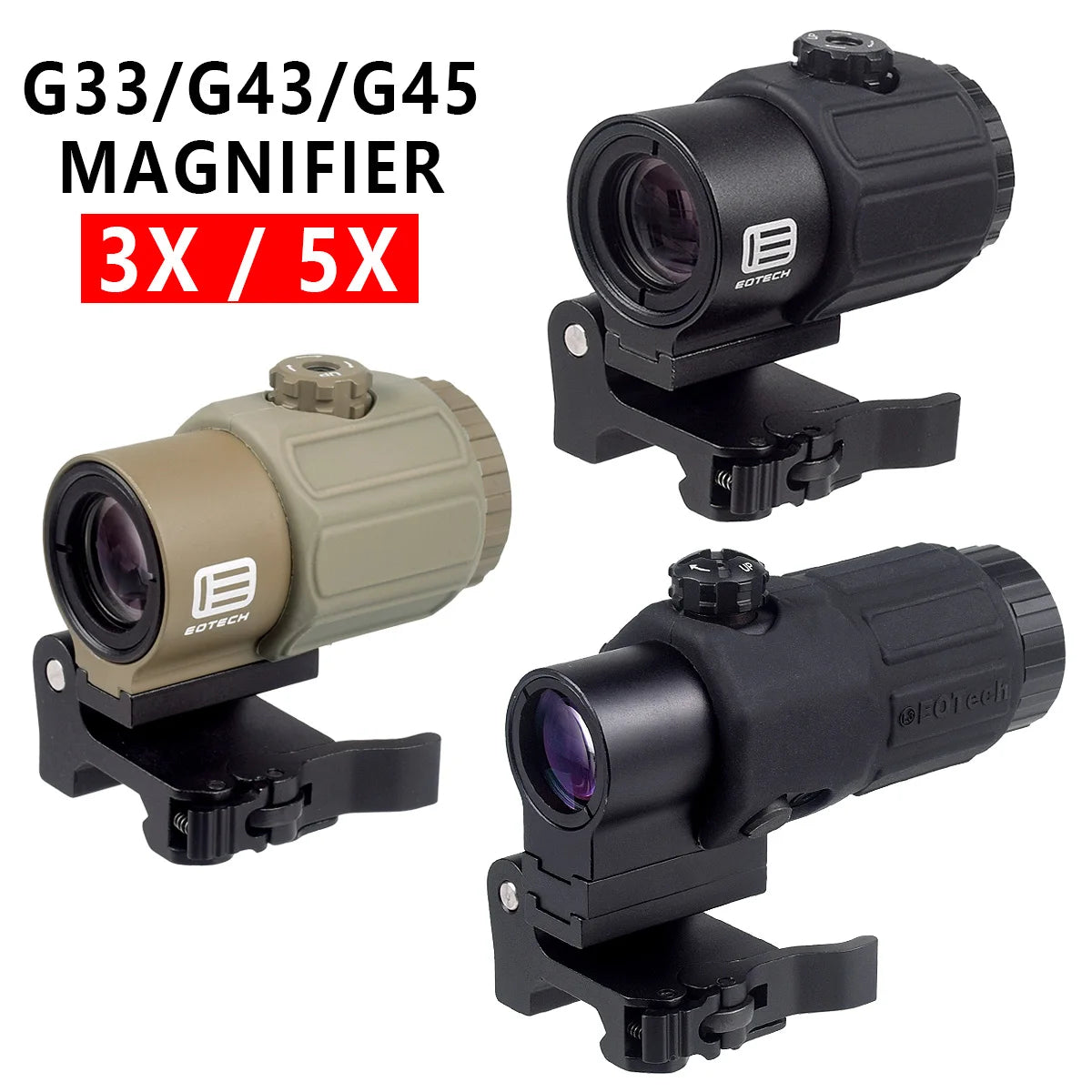 Tactical Red Dot Holographic Sight Ecotech Scope