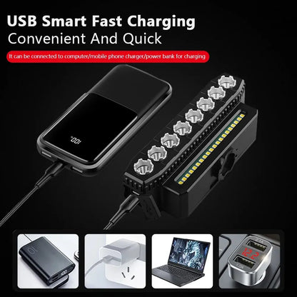 USB Rechargeable LED Bicycle Front Light