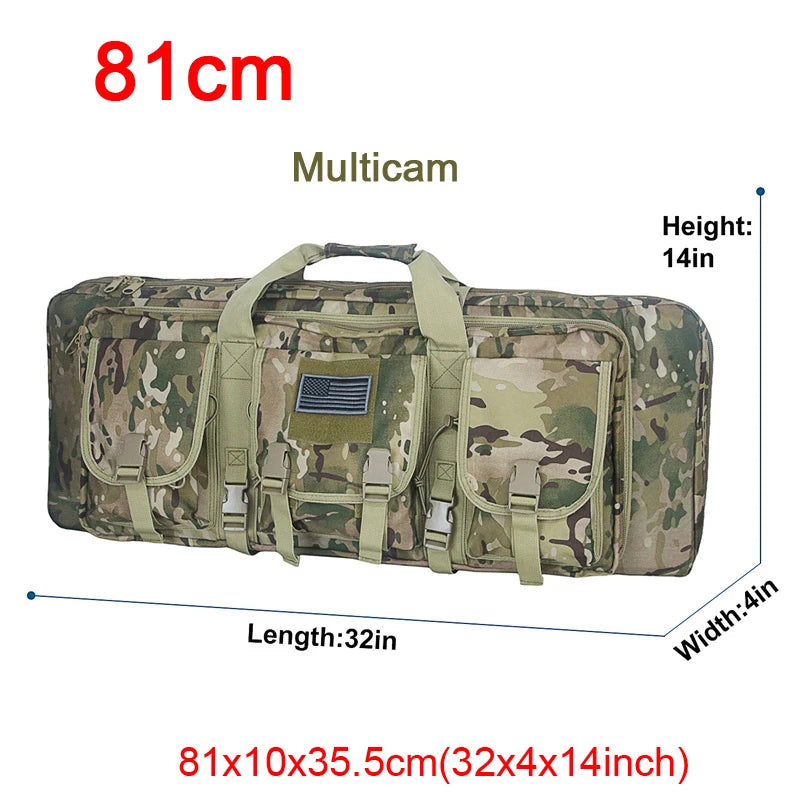 LQARMY  Tactical Double Rifle Case