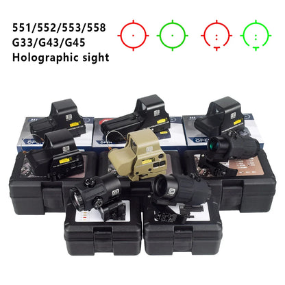 Tactical Red Dot Holographic Sight Ecotech Scope