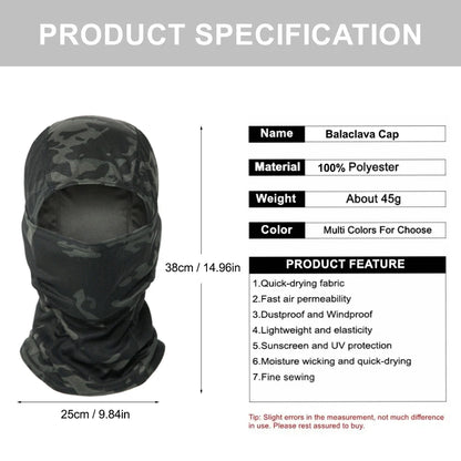 Camouflage Balaclava Mask