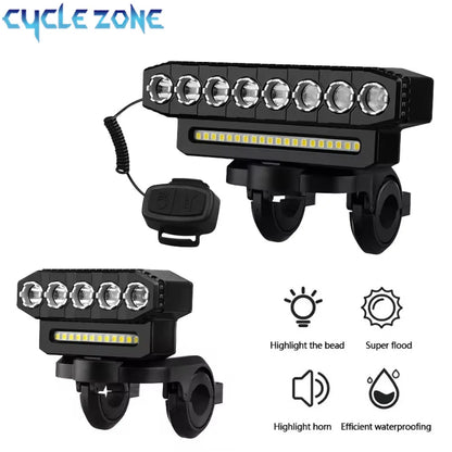 USB Rechargeable LED Bicycle Front Light