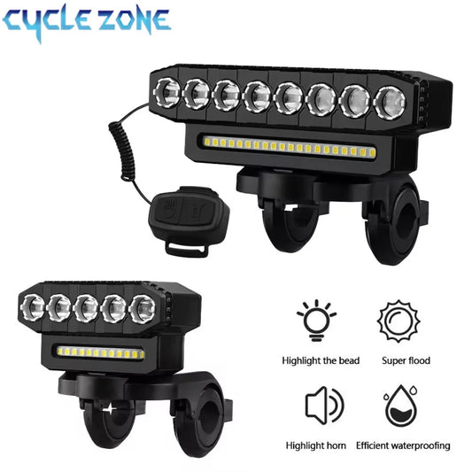 USB Rechargeable LED Bicycle Front Light