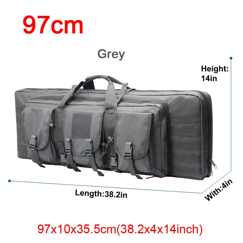 LQARMY  Tactical Double Rifle Case